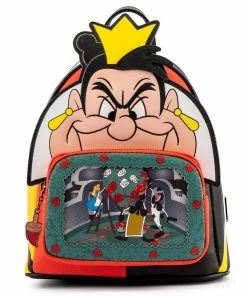 Loungefly Disney Villains Scene Series Queen Of Hearts Mini Backpack