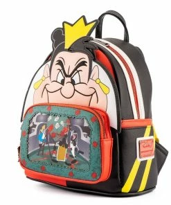 Loungefly Disney Villains Scene Series Queen Of Hearts Mini Backpack