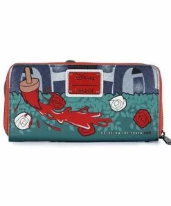 Loungefly Disney Villains Scene Series Queen Of Hearts Zip Around Wallet