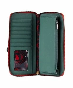 Loungefly Disney Villains Scene Series Queen Of Hearts Zip Around Wallet
