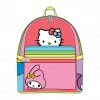Loungefly Hello Kitty And Friends Color Block Mini Backpack