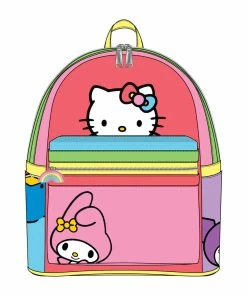 Loungefly Hello Kitty And Friends Color Block Mini Backpack