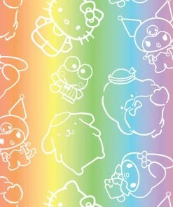 Loungefly Hello Kitty And Friends Color Block Mini Backpack