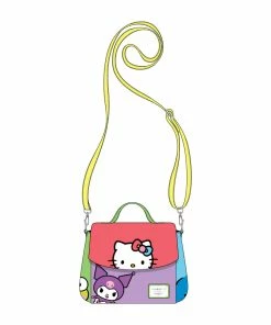 Loungefly Hello Kitty And Friends Color Block Crossbody Bag
