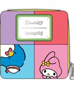 Loungefly Hello Kitty And Friends Color Block Zip Around Wallet