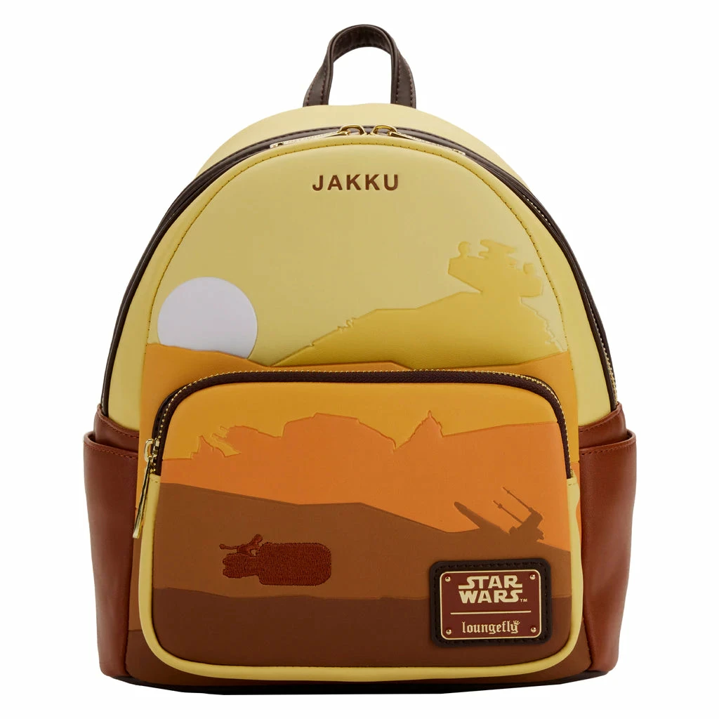 Loungefly Star Wars Lands Jakku Mini Backpack 1 Loungefly Star Wars Lands Jakku Mini Backpack