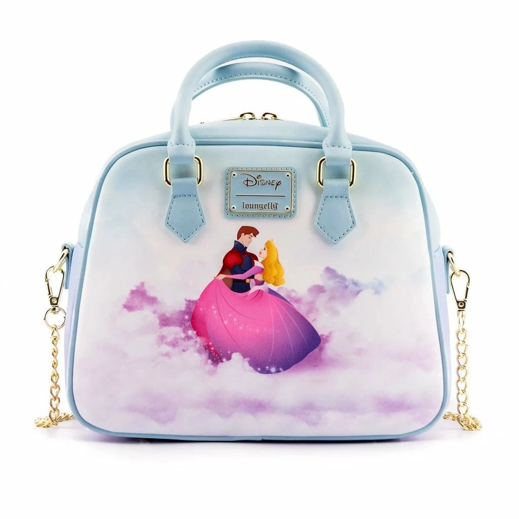 Loungefly Disney Princess Castle Series Sleeping Beauty Crossbody 2 Loungefly Disney Princess Castle Series Sleeping Beauty Crossbody