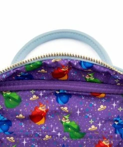 Loungefly Disney Princess Castle Series Sleeping Beauty Crossbody 7 Loungefly Disney Princess Castle Series Sleeping Beauty Crossbody