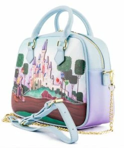 Loungefly Disney Princess Castle Series Sleeping Beauty Crossbody 8 Loungefly Disney Princess Castle Series Sleeping Beauty Crossbody
