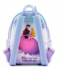 Loungefly Disney Princess Castle Series Sleeping Beauty Mini Backpack 8 Loungefly Disney Princess Castle Series Sleeping Beauty Mini Backpack