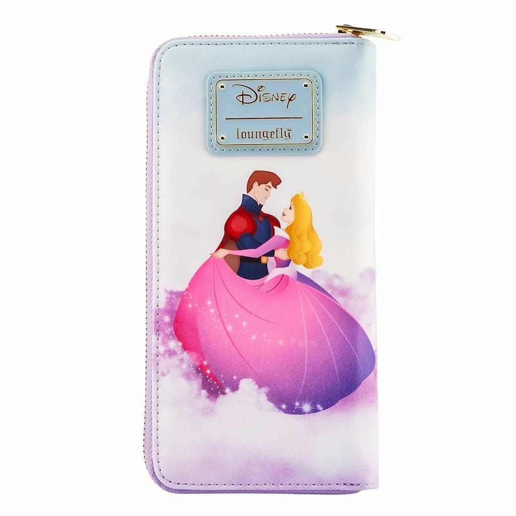 Loungefly Disney Princess Castle Series Sleeping Beauty Zip Around Wallet 3 Loungefly Disney Princess Castle Series Sleeping Beauty Zip Around Wallet