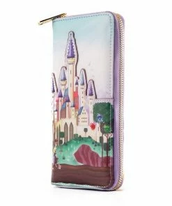 Loungefly Disney Princess Castle Series Sleeping Beauty Zip Around Wallet
