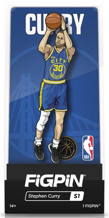 NBA STEPHEN CURRY - FiGPiN 2 NBA STEPHEN CURRY - FiGPiN
