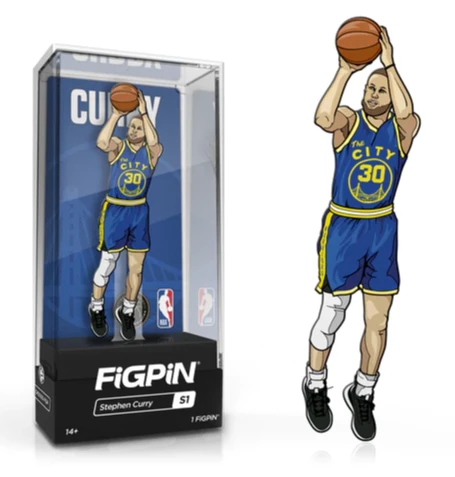 NBA STEPHEN CURRY - FiGPiN 1 NBA STEPHEN CURRY - FiGPiN