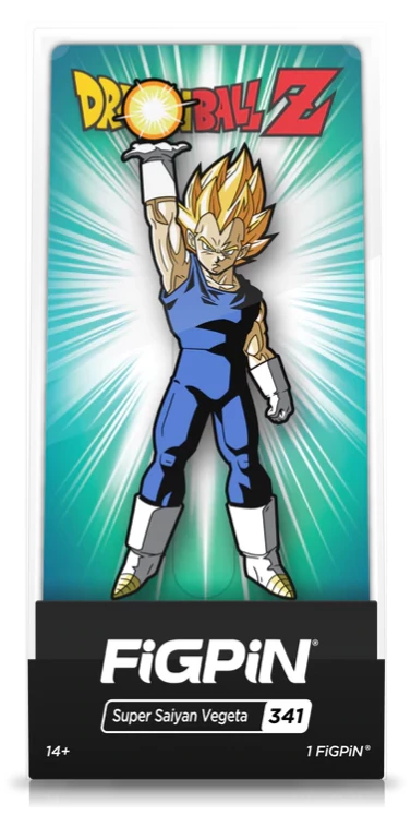 DRAGON BALL Z SUPER SAIYAN VEGETA - FiGPiN 3 DRAGON BALL Z SUPER SAIYAN VEGETA - FiGPiN