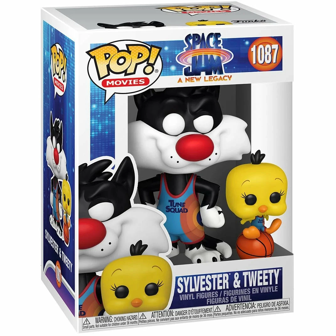 Funko SYLVESTER AND TWEETY - SPACE JAM: A NEW LEGACY 2 Funko SYLVESTER AND TWEETY - SPACE JAM: A NEW LEGACY