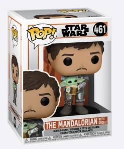 Pixie Pop Up THE MANDALORIAN WITH GROGU FUNKO