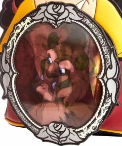Loungefly Disney Beauty And The Beast Gaston Villains Scene Mini Backpack