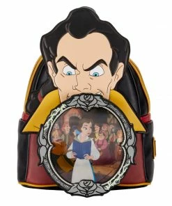 Loungefly Disney Beauty And The Beast Gaston Villains Scene Mini Backpack