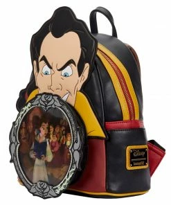 Loungefly Disney Beauty And The Beast Gaston Villains Scene Mini Backpack
