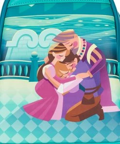 Loungefly Disney Tangled Princess Castle Mini Backpack