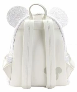 Loungefly Disney Minnie Sequin Wedding Mini Backpack