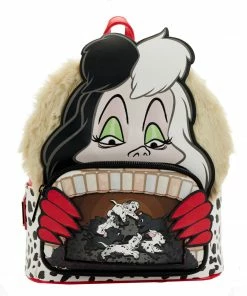 Loungefly Disney 101 Dalmatians Villains Scene Cruella Mini Backpack