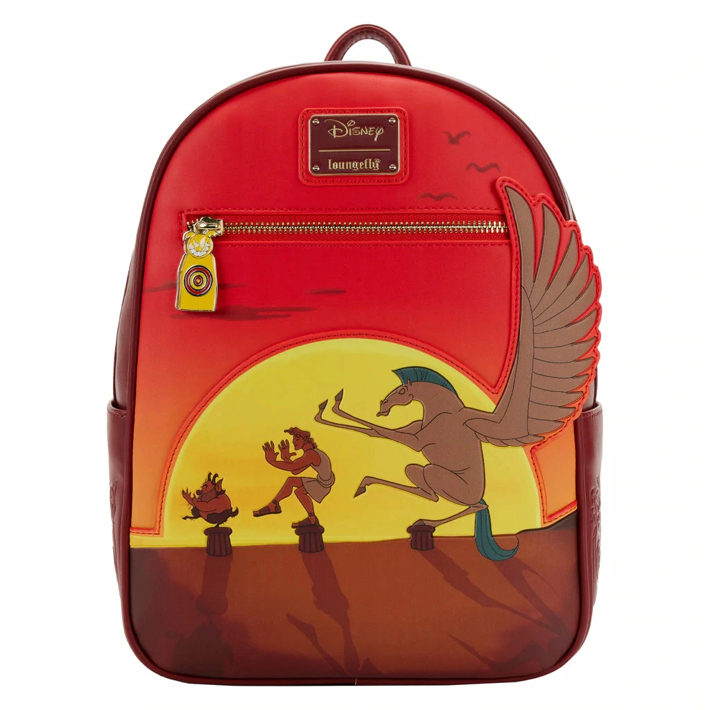 Loungefly Hercules 25th Anniversary Sunset Mini Backpack 1 Loungefly Hercules 25th Anniversary Sunset Mini Backpack