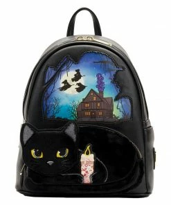 Loungefly Disney Hocus Pocus Binx Pocket Mini Backpack