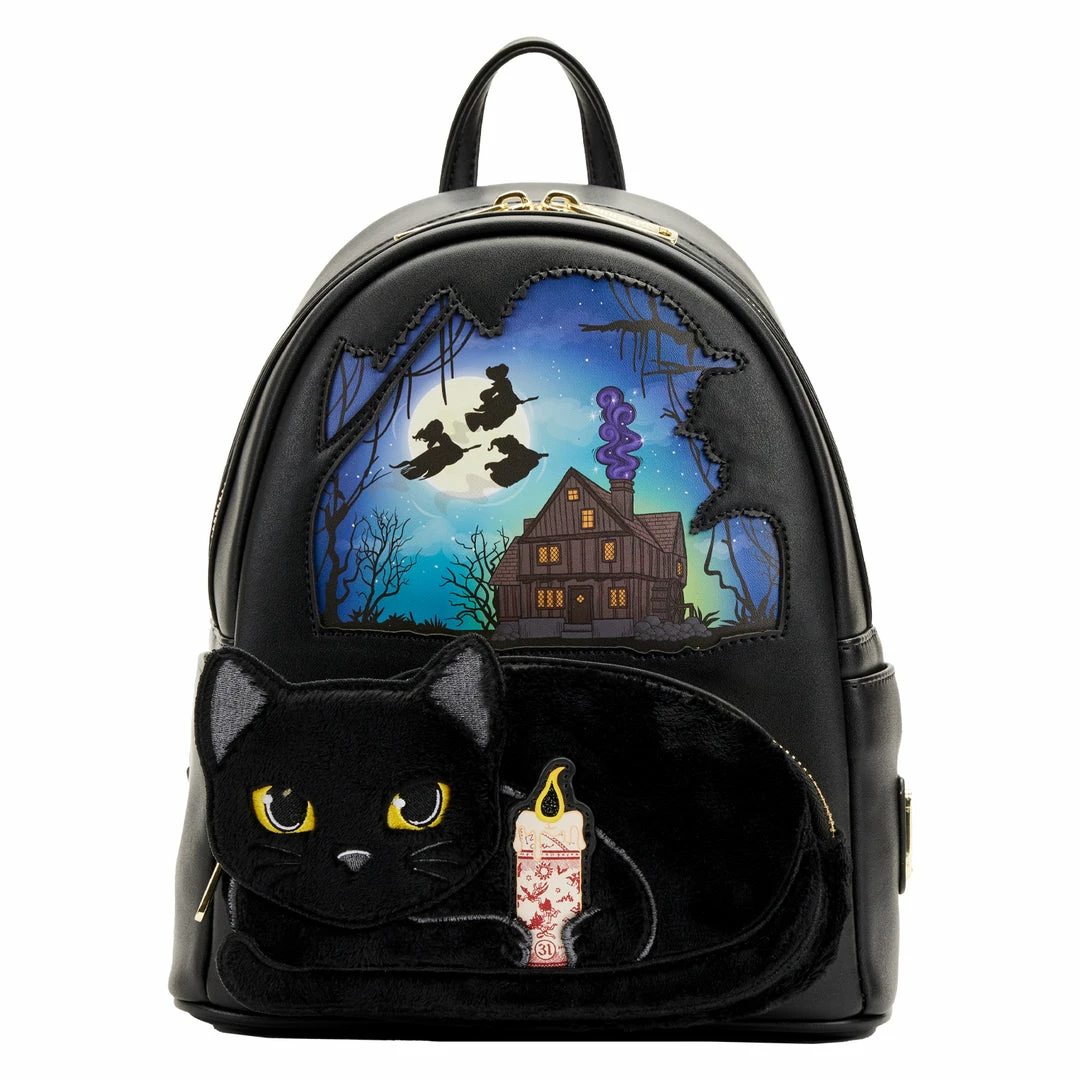 Loungefly Disney Hocus Pocus Binx Pocket Mini Backpack 1 Loungefly Disney Hocus Pocus Binx Pocket Mini Backpack