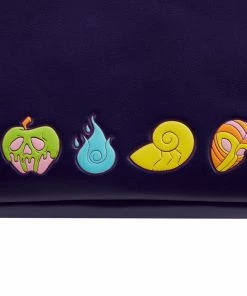 Loungefly Disney Villains Triple Pocket Glow In The Dark Mini Backpack