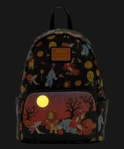 Loungefly Disney Winnie The Pooh Halloween Group Mini Backpack