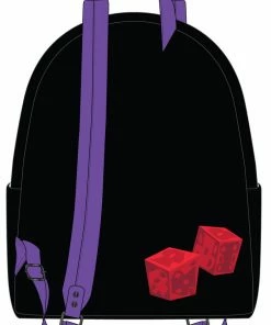 Loungefly Disney Nightmare Before Christmas Triple Pocket Lock Shock Barrel Oogie Boogie Mini Backpack