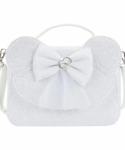 Loungefly Disney Minnie Sequin Wedding Crossbody