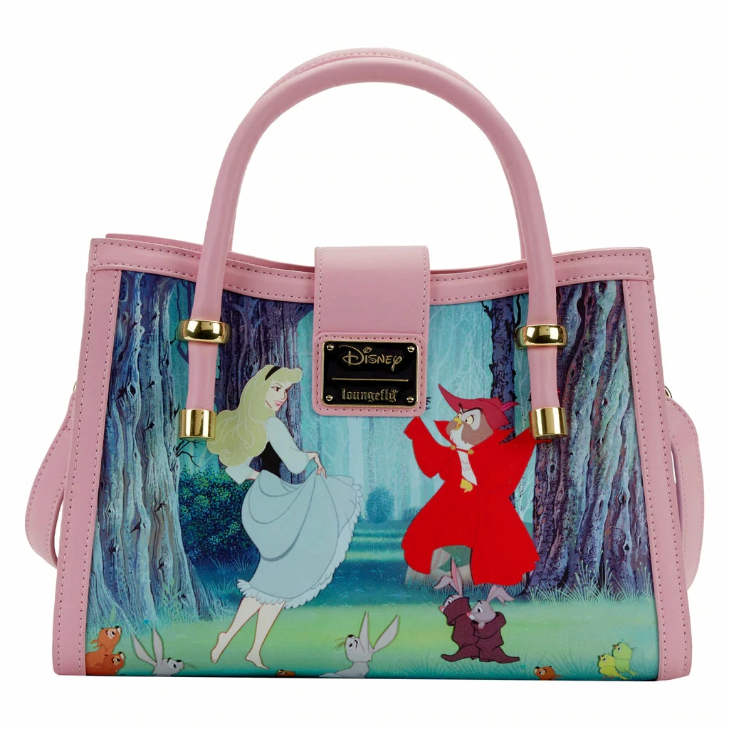 Loungefly Sleeping Beauty Princess Scenes Crossbody Bag 5 Loungefly Sleeping Beauty Princess Scenes Crossbody Bag