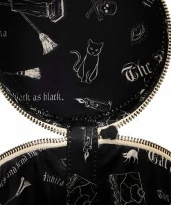 Loungefly Disney Hocus Pocus Black Flame Candle Crossbody 11 Loungefly Disney Hocus Pocus Black Flame Candle Crossbody