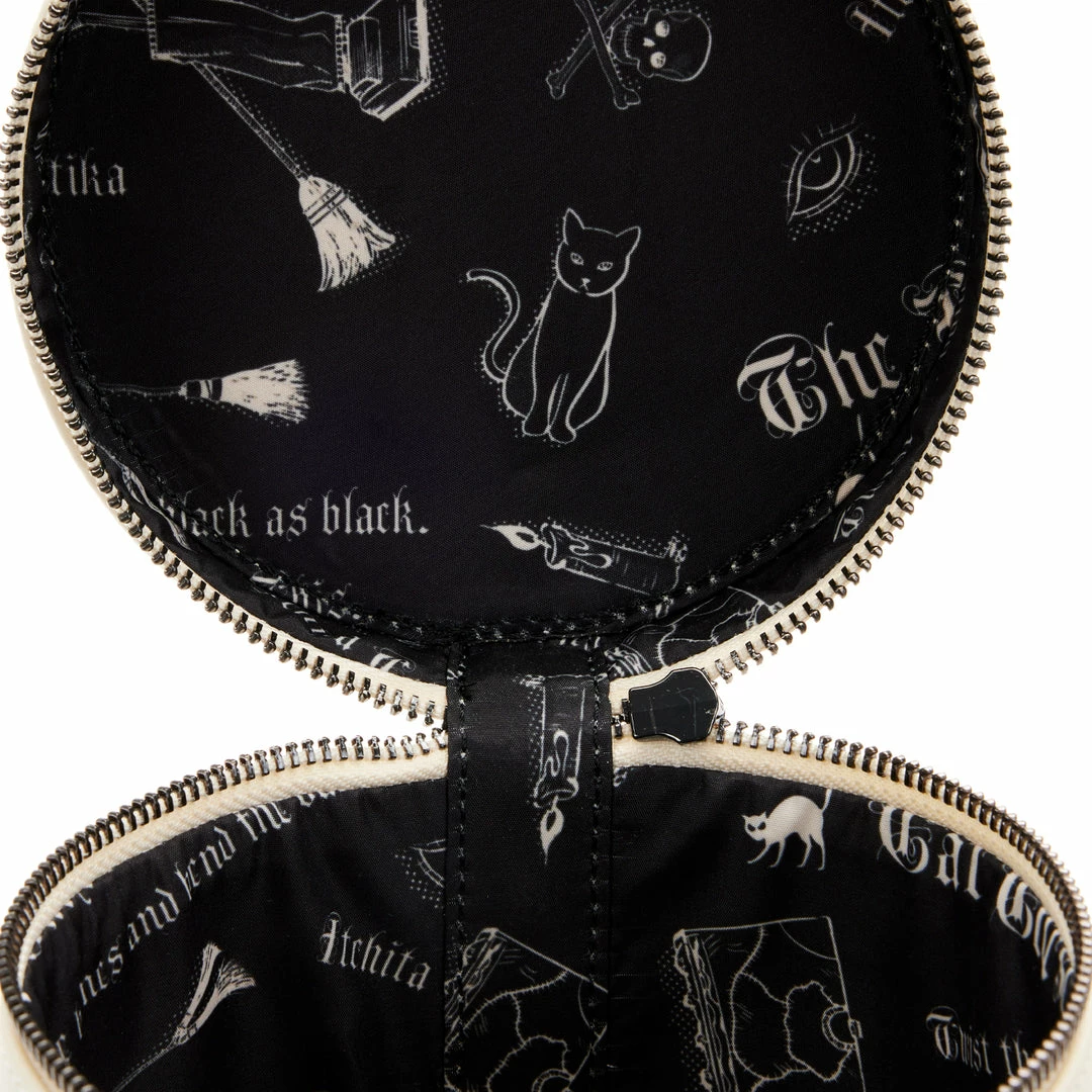 Loungefly Disney Hocus Pocus Black Flame Candle Crossbody 6 Loungefly Disney Hocus Pocus Black Flame Candle Crossbody