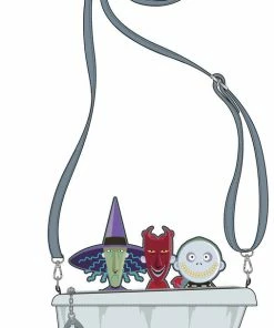 Loungefly Disney Nightmare Before Christmas Lock Shock Barrel Bath Tub Crossbody