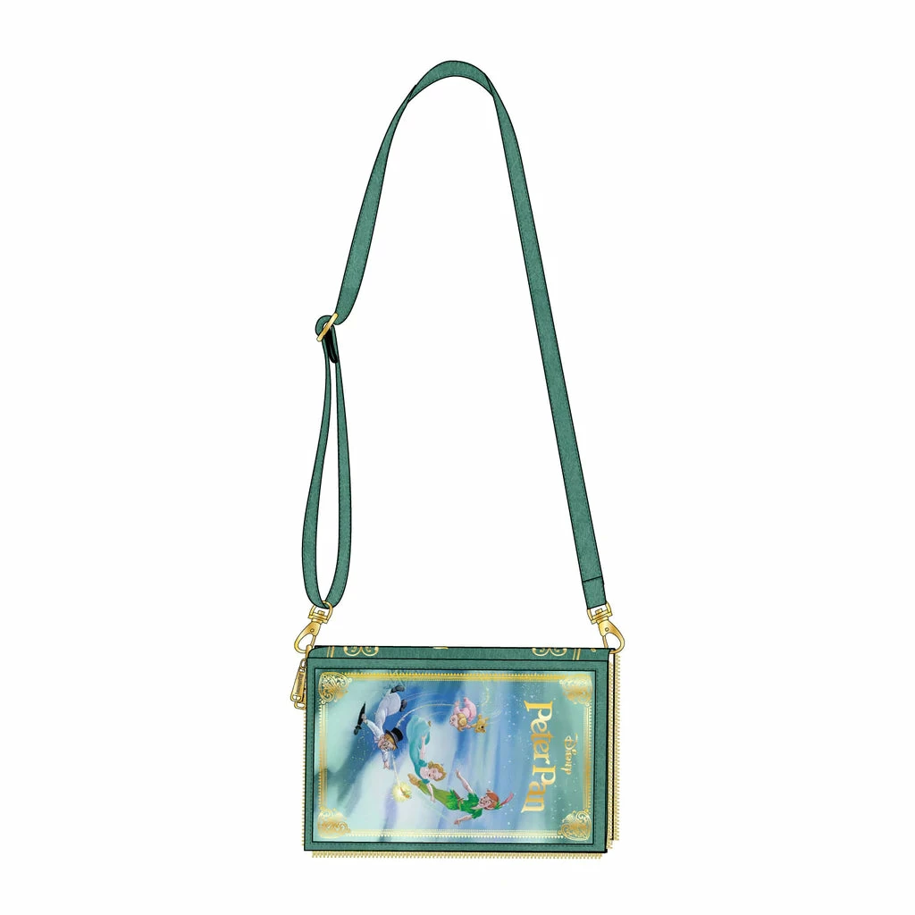 Loungefly Peter Pan Book Convertible Backpack 2 Loungefly Peter Pan Book Convertible Backpack