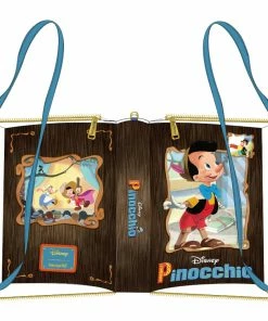 Loungefly Disney Classic Books Pinocchio Convertible Crossbody