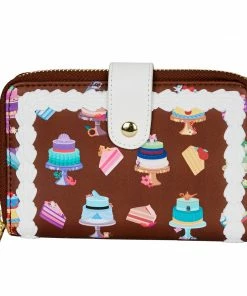 Loungefly Disney Princess Cakes Zip Around Wallet