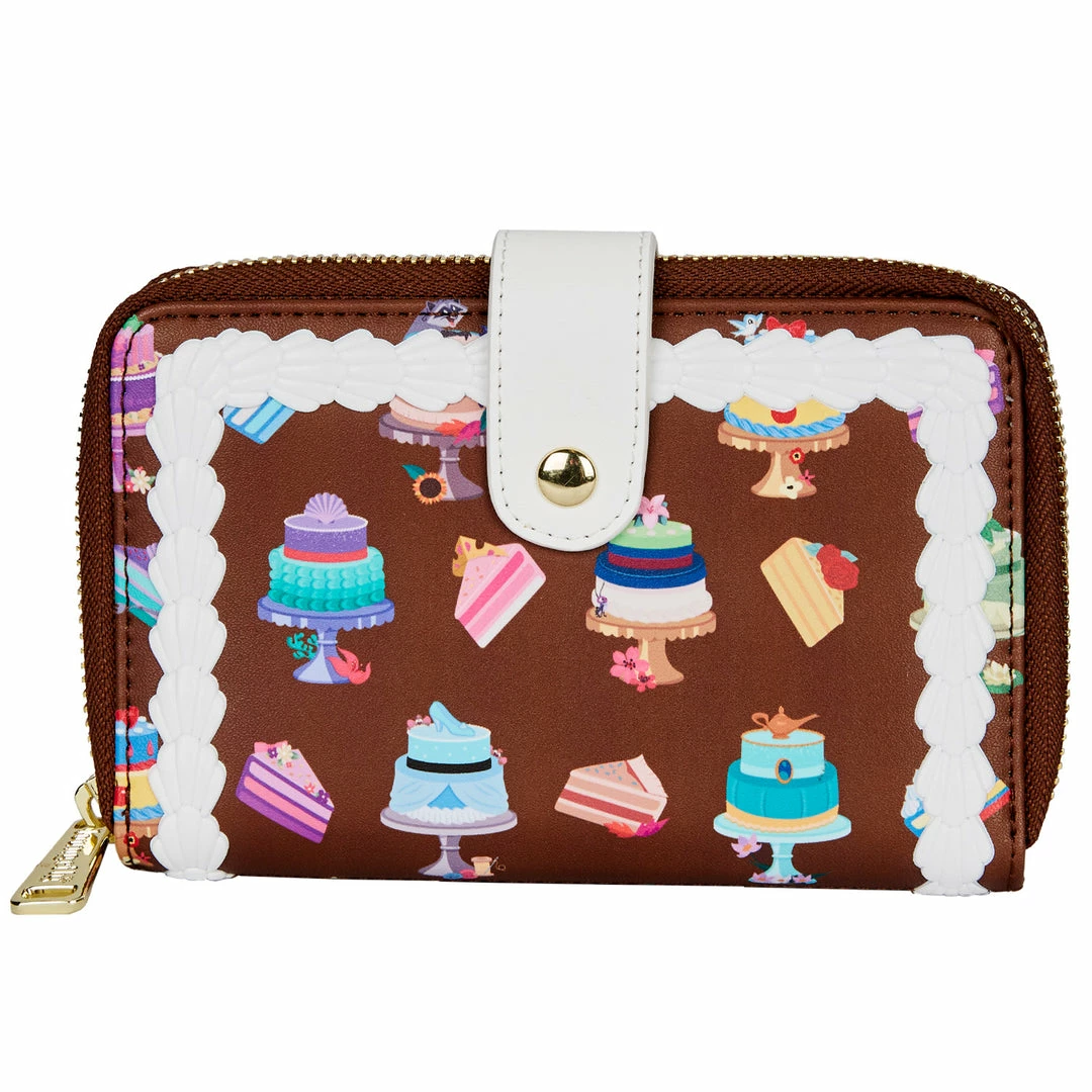 Loungefly Disney Princess Cakes Zip Around Wallet 1 Loungefly Disney Princess Cakes Zip Around Wallet