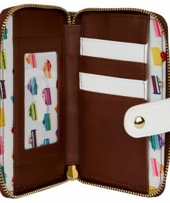 Loungefly Disney Princess Cakes Zip Around Wallet