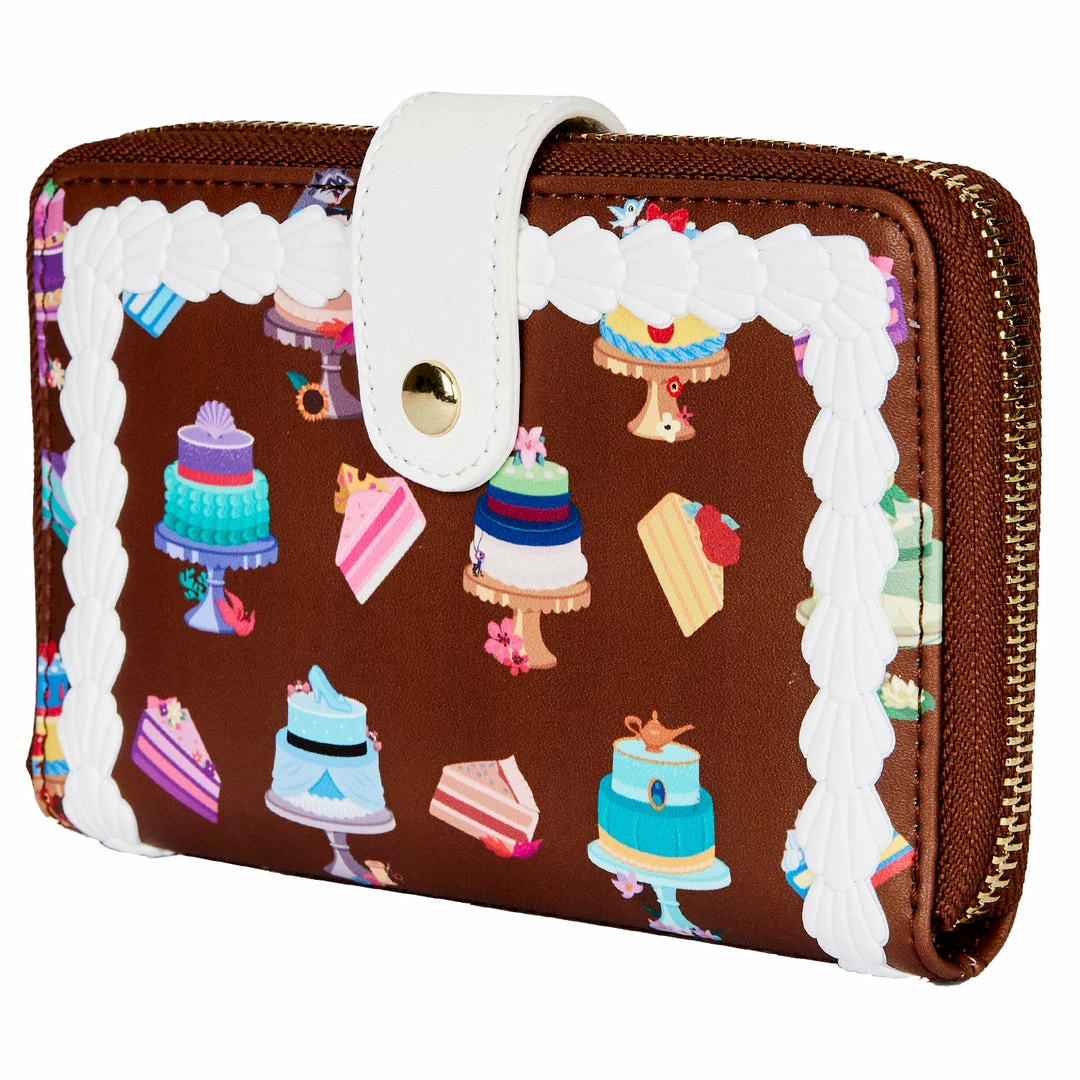 Loungefly Disney Princess Cakes Zip Around Wallet 3 Loungefly Disney Princess Cakes Zip Around Wallet