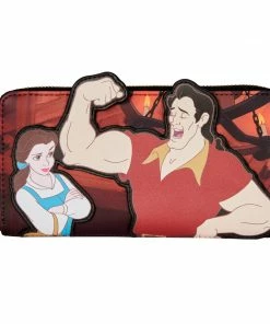 Loungefly Disney Villains Scene Gaston Zip Around Wallet