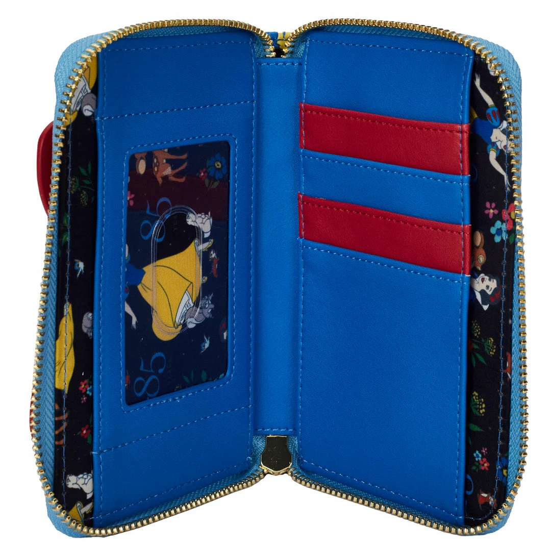 Loungefly Disney Snow White 85th Anniversary Cosplay Zip Around Wallet 3 Loungefly Disney Snow White 85th Anniversary Cosplay Zip Around Wallet