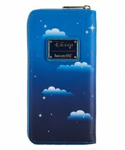 Loungefly Disney Peter Pan Glow Clock Zip Around Wallet