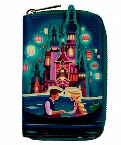 Loungefly Disney Tangled Princess Castle Zip Around Wallet