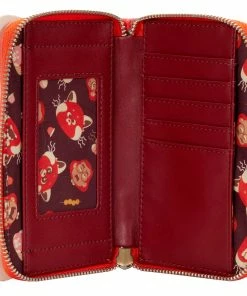 Loungefly Pixar Turning Red Cosplay Zip Around Wallet 6 Loungefly Pixar Turning Red Cosplay Zip Around Wallet