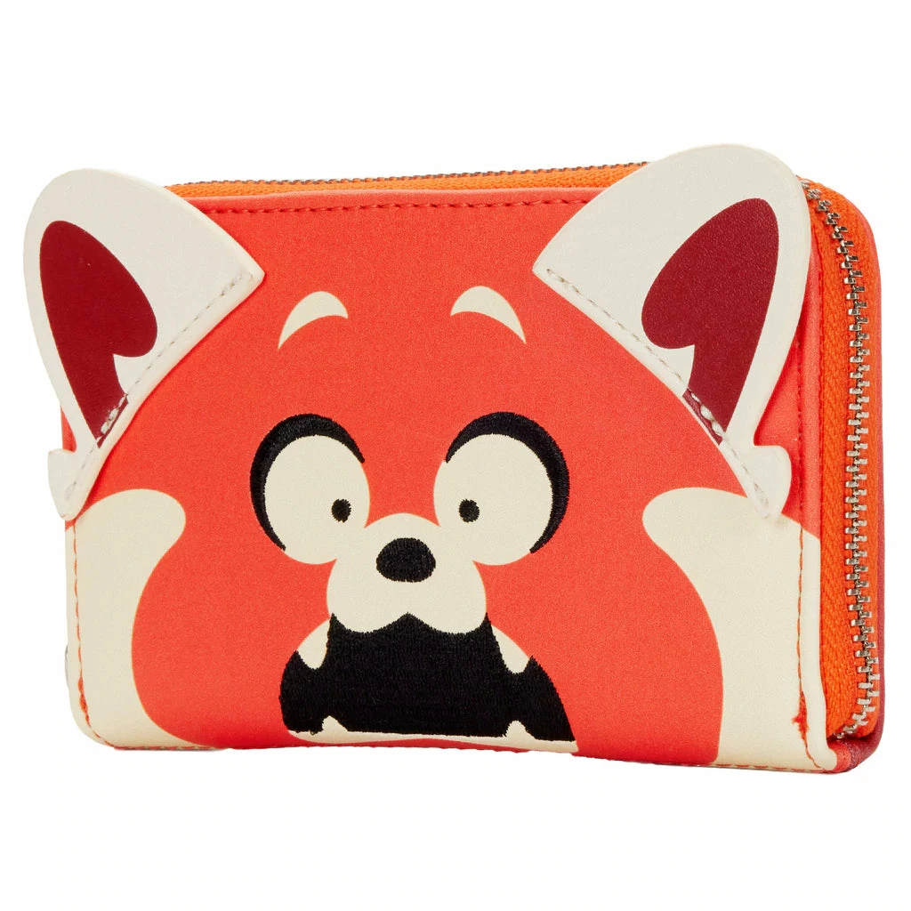 Loungefly Pixar Turning Red Cosplay Zip Around Wallet 2 Loungefly Pixar Turning Red Cosplay Zip Around Wallet